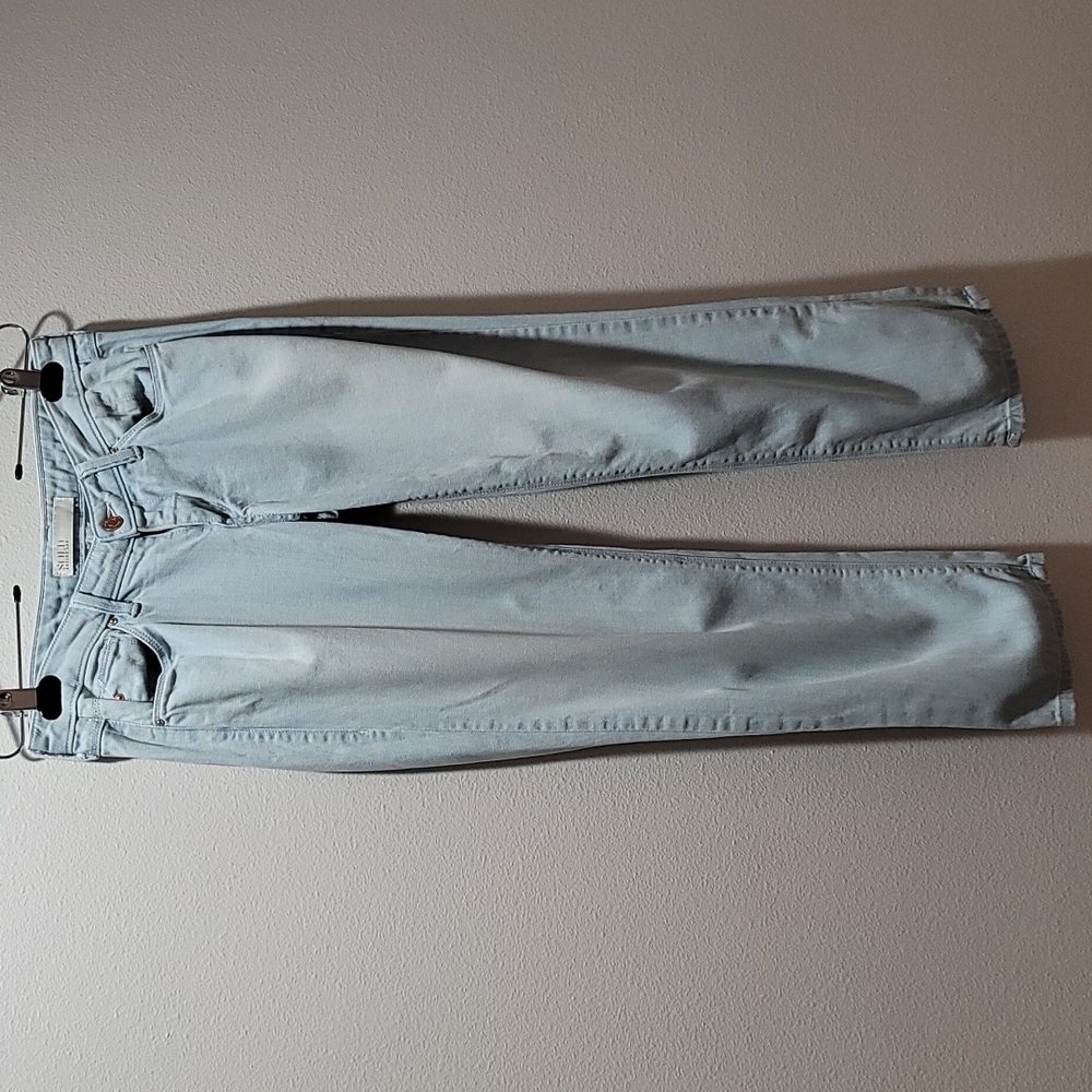 DESIGN LAB 26 LIGHT WASH STRAIGHT LEG DENIM BLUE JEAN CASUAL BESTFRIEND FIT PANT